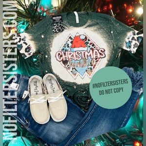 Christmas Junkie Tee go to Nofiltersisters.com